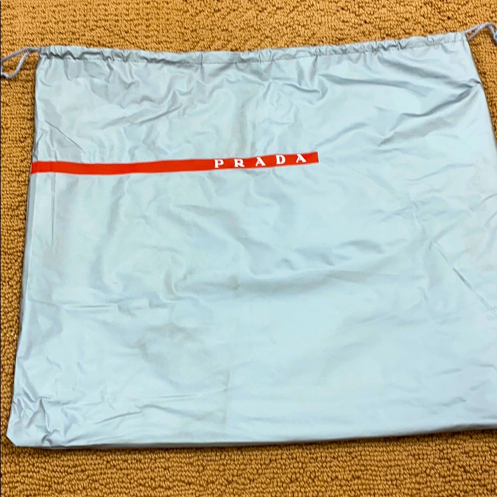 Prada Draw String Nylon Bag - image 1